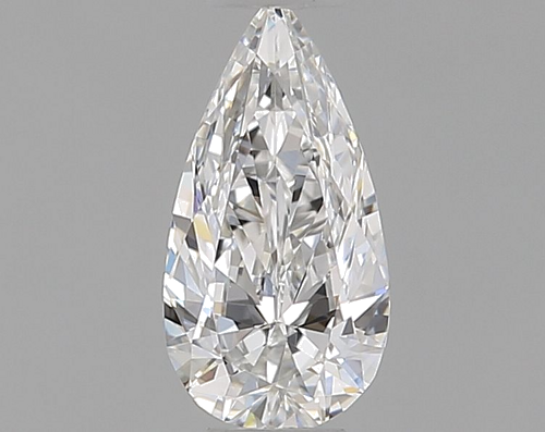 0.25 carat F-IF Natūralus Pear Deimantas (1)