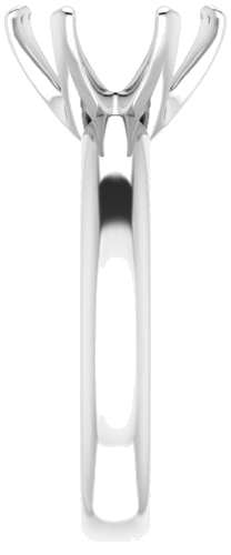 Sužadėtuvių Žiedas „Solstice Solitaire®“ 950 Platinos Round 10mm (4)