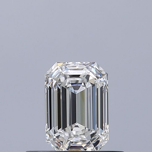 0.44 carat F-VVS1 Natūralus Emerald Deimantas (1)