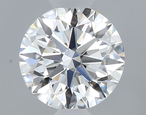0.5 carat F-VVS2 Excellent cut Natūralus Round Deimantas (1)