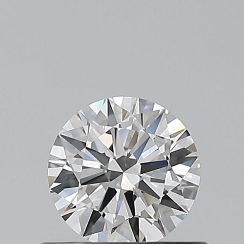 0.5 carat F-VVS2 Excellent cut Natūralus Round Deimantas (1)