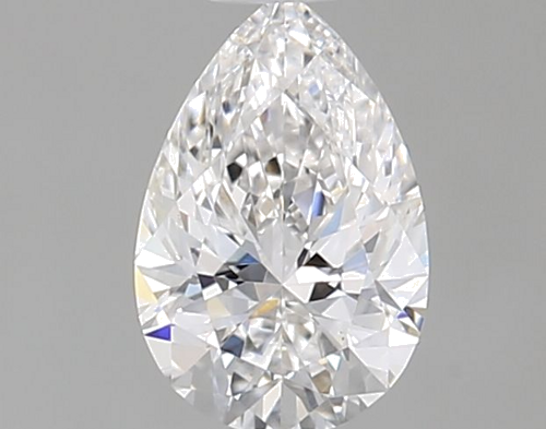 0.36 carat F-VS1 Natūralus Pear Deimantas (1)