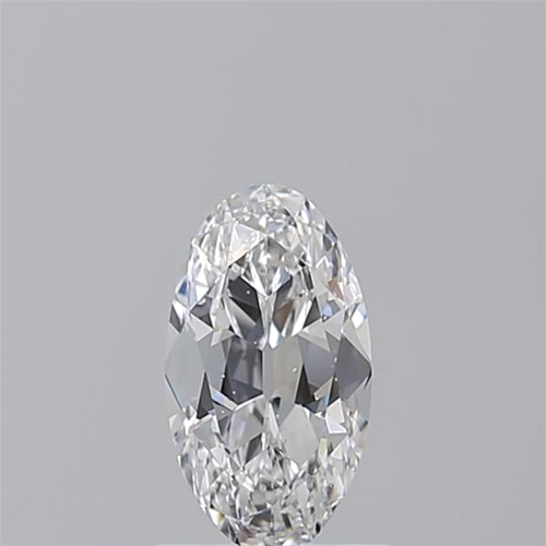 1.0 carat D-SI1 Natūralus Oval Deimantas (1)