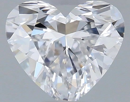 0.32 carat D-VVS1 Natūralus Heart Deimantas (1)