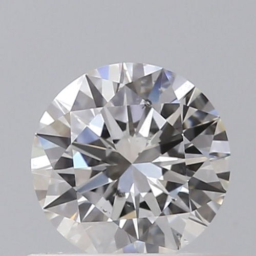 0.5 carat F-SI1 Excellent cut Natūralus Round Deimantas (1)
