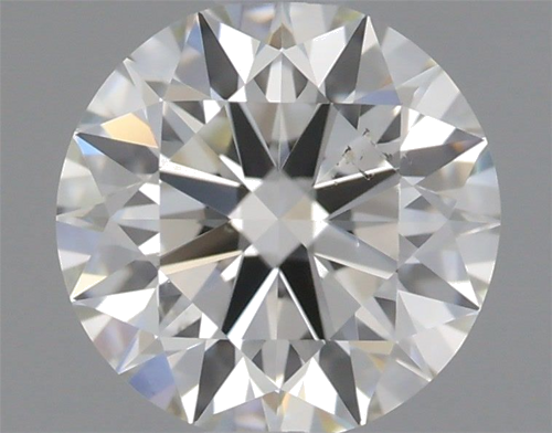 0.58 carat K-SI1 Excellent cut Natūralus Round Deimantas (1)