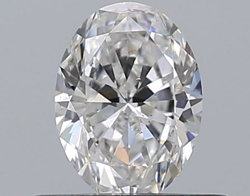 0.46 carat D-SI1 Natūralus Oval Deimantas (1)
