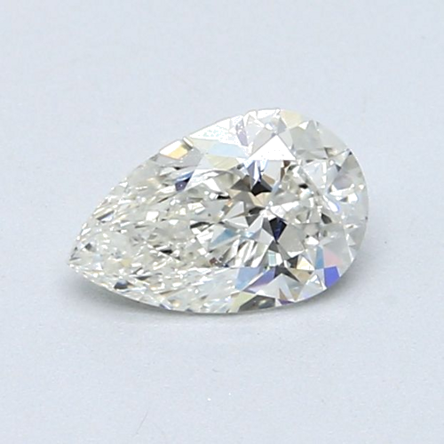 0.6 carat I-SI1 Natūralus Pear Deimantas (1)