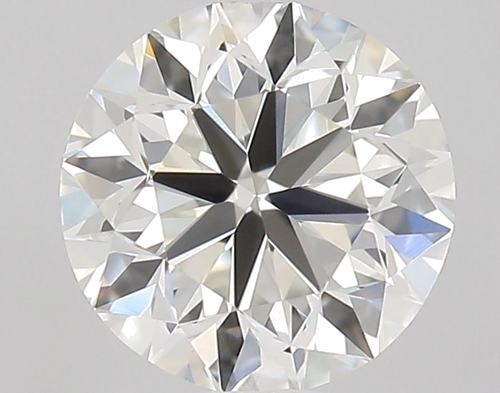 0.5 carat I-VVS2 Very Good cut Natūralus Round Deimantas (1)