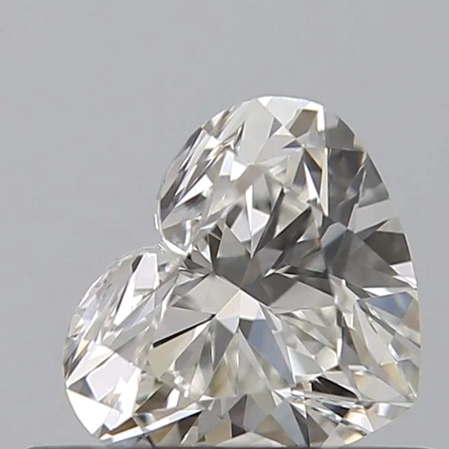 0.5 carat I-IF Natūralus Heart Deimantas (1)