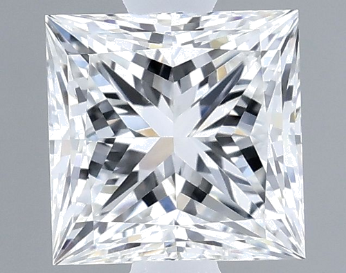 1.0 carat F-VVS1 Natūralus Princess Deimantas (1)
