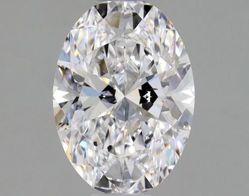 1.01 carat D-SI1 Natūralus Oval Deimantas (1)