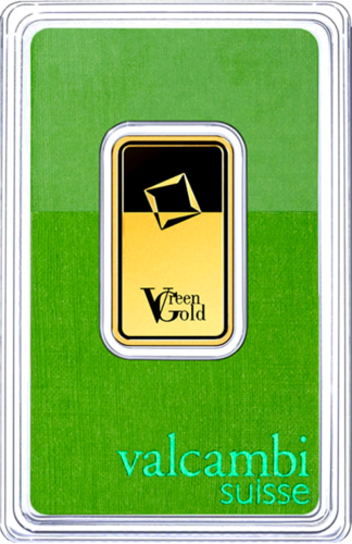 20 гр. Инвестиционно златно кюлче Valcambi Green Gold (2)
