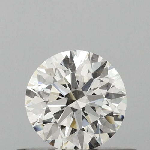 0.42 carat I-SI1 Excellent cut Natūralus Round Deimantas (1)