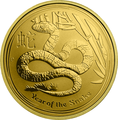 1 oz Year of the Snake 2013 Australia Gold Coin (1)