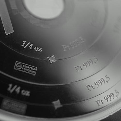 1 oz Armillary Platinum Round stienis Valcambi (4)