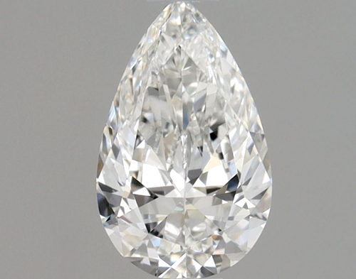 0.5 carat E-VVS2 Natūralus Pear Deimantas (1)