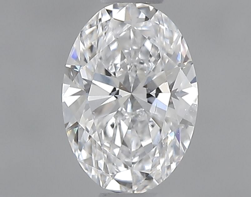 0.45 carat D-SI2 Natūralus Oval Deimantas (1)