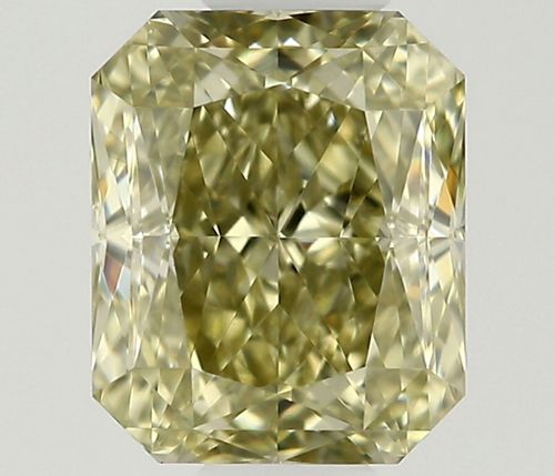 0.5 carat Fancy Brownish Greenish Yellow-VS2 Natūralus Radiant Deimantas (1)