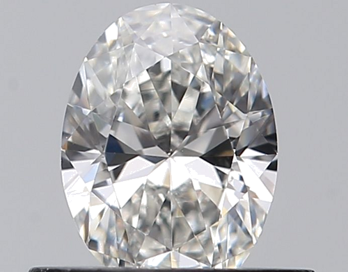 0.47 carat F-VVS2 Natūralus Oval Deimantas (1)