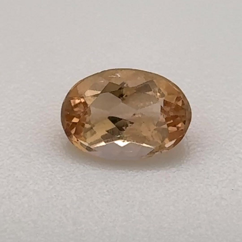 0.57 carat ORANGE Oval Topaz (1)
