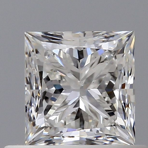 0.6 carat F-VS2 Natūralus Princess Deimantas (1)