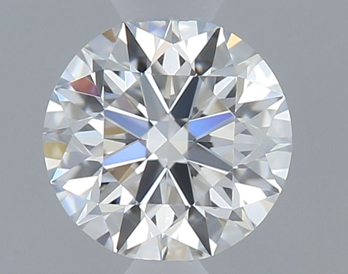 0.37 carat F-VVS1 Excellent cut Natūralus Round Deimantas (1)