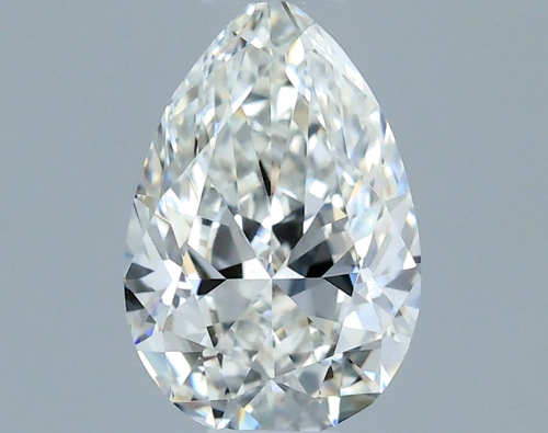 0.37 carat G-VVS1 Natūralus Pear Deimantas (1)