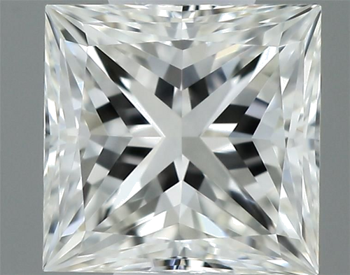 0.32 carat H-IF Natūralus Princess Deimantas (1)