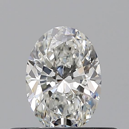 0.37 carat G-VVS2 Natūralus Oval Deimantas (1)