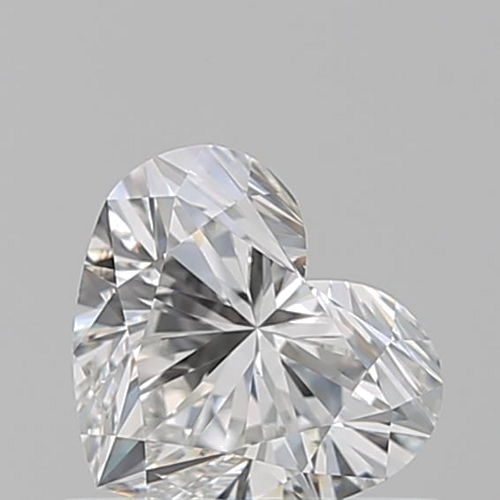 0.6 carat F-VS1 Natūralus Heart Deimantas (1)