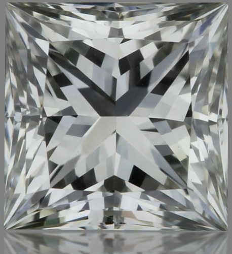 0.24 carat J-VVS2 Natūralus Princess Deimantas (1)