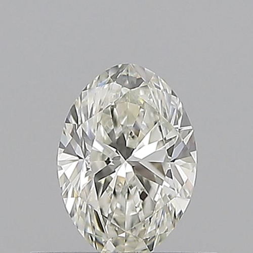 0.5 carat I-IF Natūralus Oval Deimantas (1)