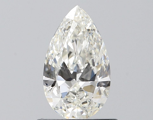 0.7 carat I-VVS1 Natūralus Pear Deimantas (1)