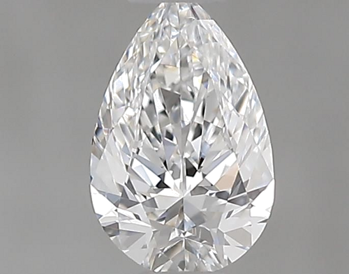0.3 carat E-SI1 Natūralus Pear Deimantas (1)