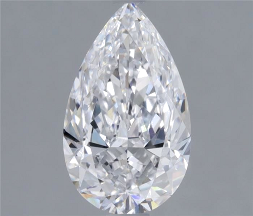1.05 carat D-VVS1 Natūralus Pear Deimantas (1)