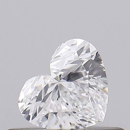 0.26 carat E-VVS1 Natūralus Heart Deimantas (1)