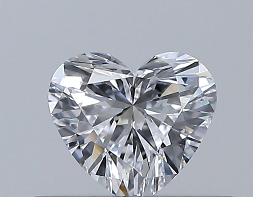 0.3 carat D-VS1 Natūralus Heart Deimantas (1)