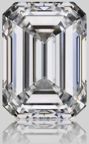 0.7 carat F-VVS2 Natūralus Emerald Deimantas (1)