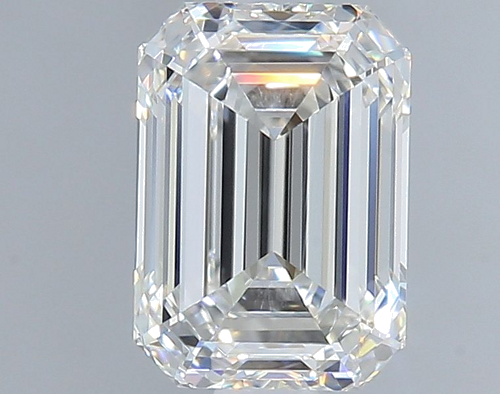 0.9 carat F-SI1 Natūralus Emerald Deimantas (1)