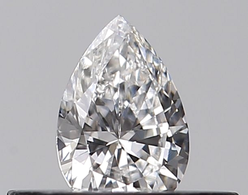 0.23 carat D-VVS2 Natūralus Pear Deimantas (1)