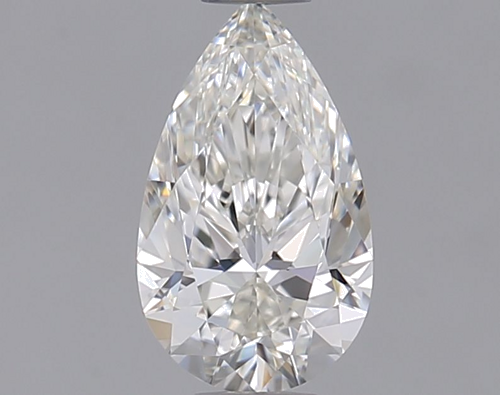 0.65 carat I-VVS1 Natūralus Pear Deimantas (1)