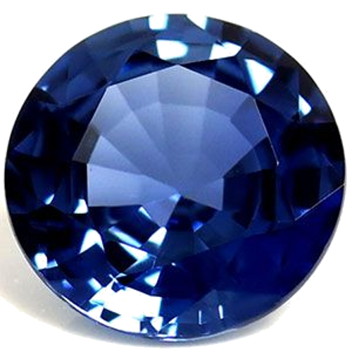0.58 carat BLUE Round Safyras (1)