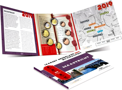 2019 Netherlands Maastricht BU Euro coin set (2)