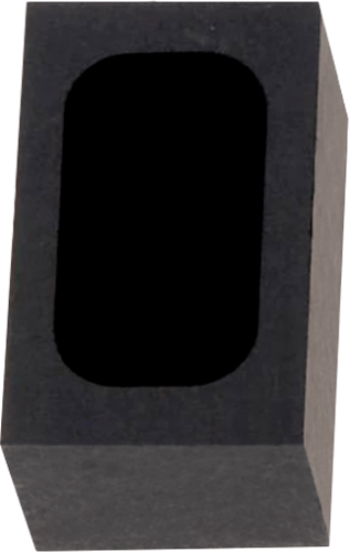 Graphite crucibles for casting gold / silver / platinum / palladium ingots (2)