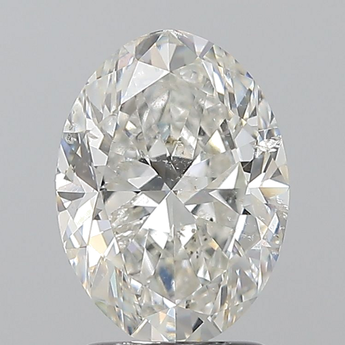 2.01 carat I-SI2 Natūralus Oval Deimantas (1)