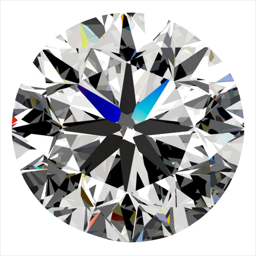 0.3 carat I-VS2 Very Good cut Natūralus Round Deimantas (1)