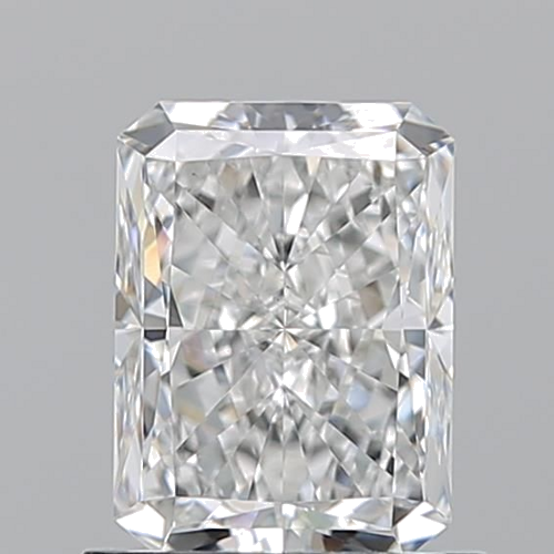 1.01 carat F-VS1 Natūralus Radiant Deimantas (1)