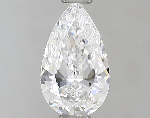 0.5 carat E-VS1 Natūralus Pear Deimantas (1)