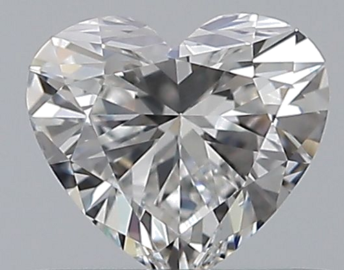 0.4 carat F-VS1 Natūralus Heart Deimantas (1)